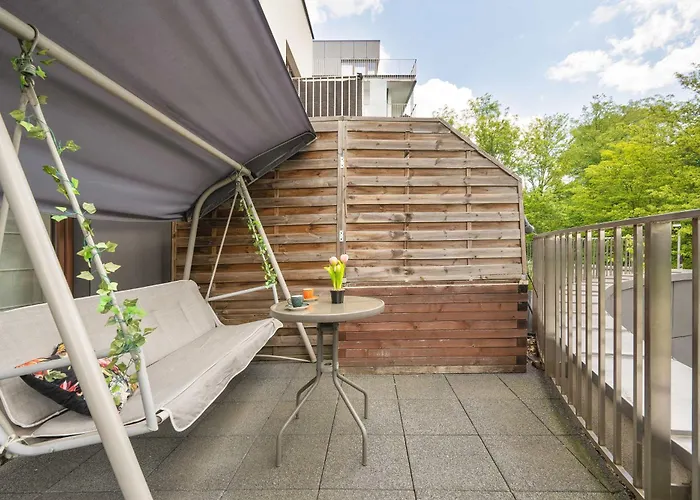 アパート Elegant Slezna In With Parking By Renters *